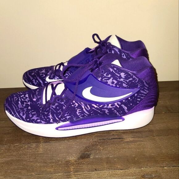 Nike KD TB Promo Court Purple Team Sneakers Kevin Durant DM5040 502 Size 18 New - Picture 1 of 9